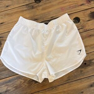 White Gymshark Shorts